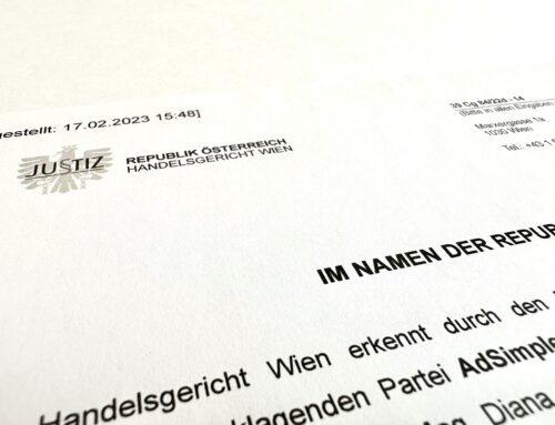 Urteile österreichischer Gerichte bezüglich Urheberrecht bei Datenschutztexten